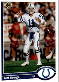 1991 Upper Deck Jeff George ... Indianapolis Colts #345