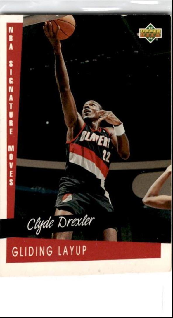 1993-94 Upper Deck Clyde Drexler Portland Trail Blazers #238