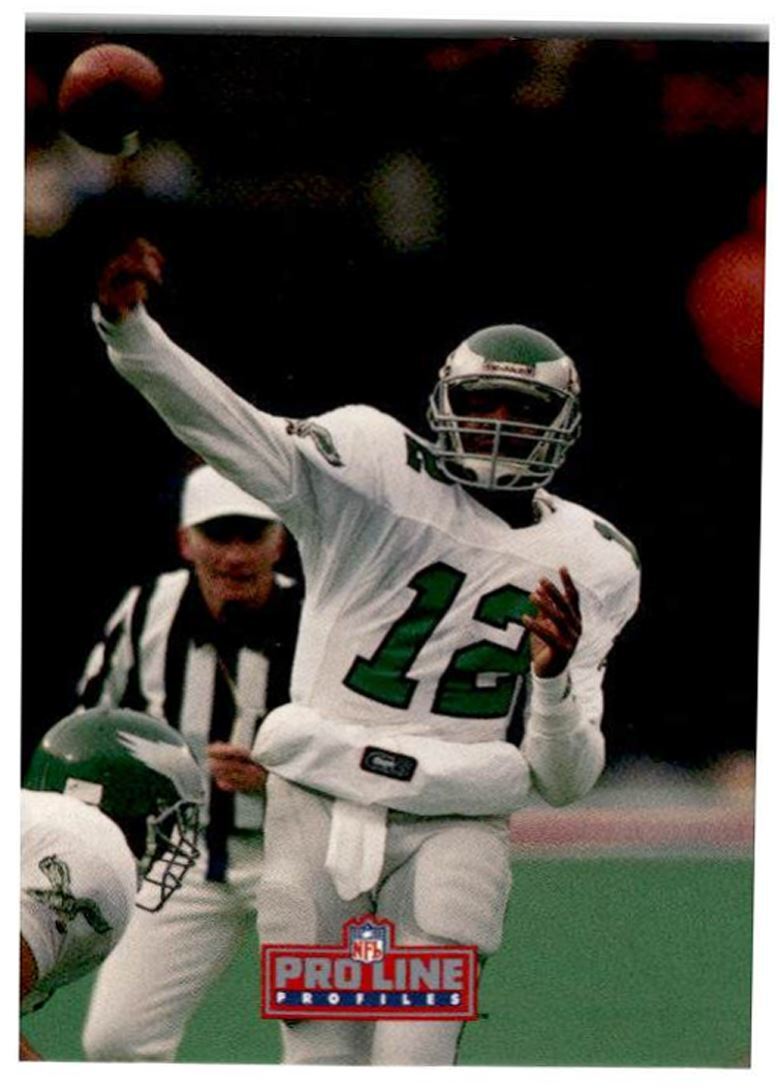 1992 Pro Line Profiles Randall Cunningham Philadelphia Eagles #475