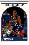 1989-90 Hoops Reggie Miller HOF Indiana Pacers #29