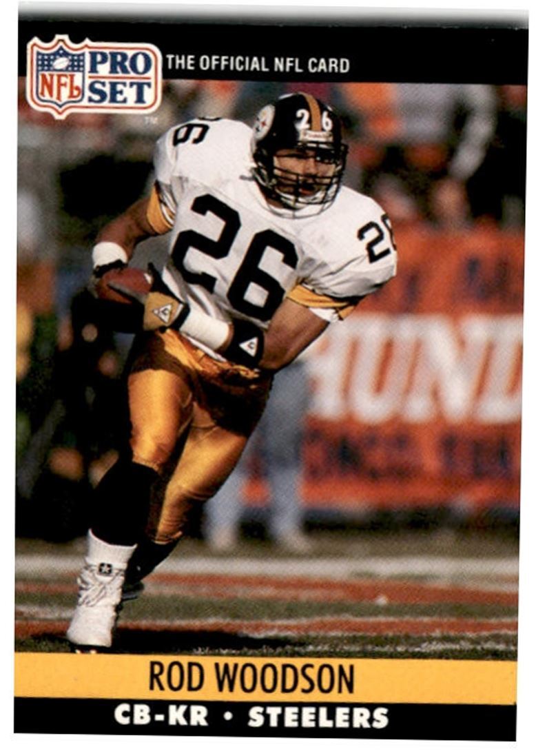 1990 Pro Set Rod Woodson Pittsburgh Steelers #626