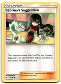 2019 Sun & Moon - Hidden Fates Sabrina’s Suggestion Null/Uncommon #65