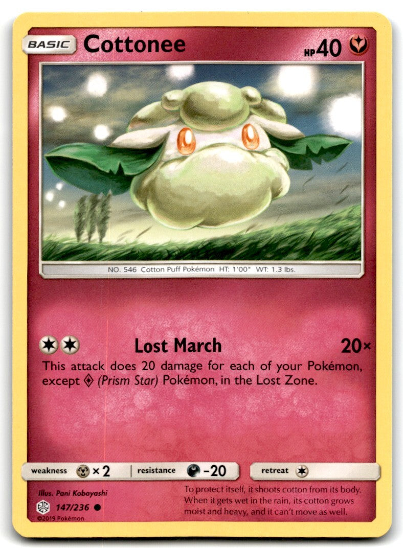 2019 Sun & Moon - Cosmic Eclipse Cottonee a Basic/Common #147
