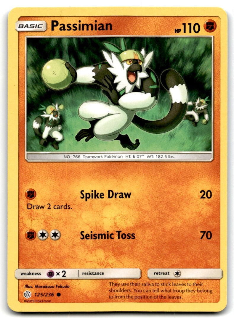 2019 Sun & Moon - Cosmic Eclipse Passimian a Basic/Common #125