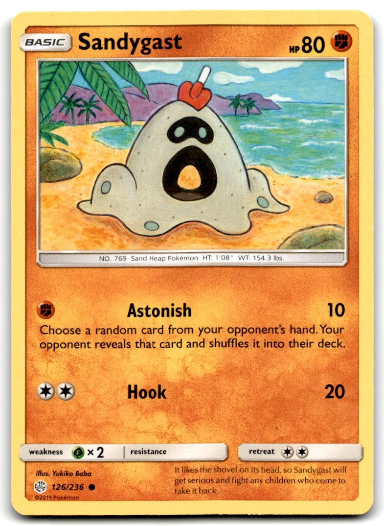 2019 Sun & Moon - Cosmic Eclipse Sandygast c Basic/Common #126