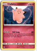 2019 Sun & Moon - Cosmic Eclipse Clefairy Basic/Uncommon #144