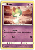 2019 Sun & Moon - Cosmic Eclipse Ralts a Basic/Common #80