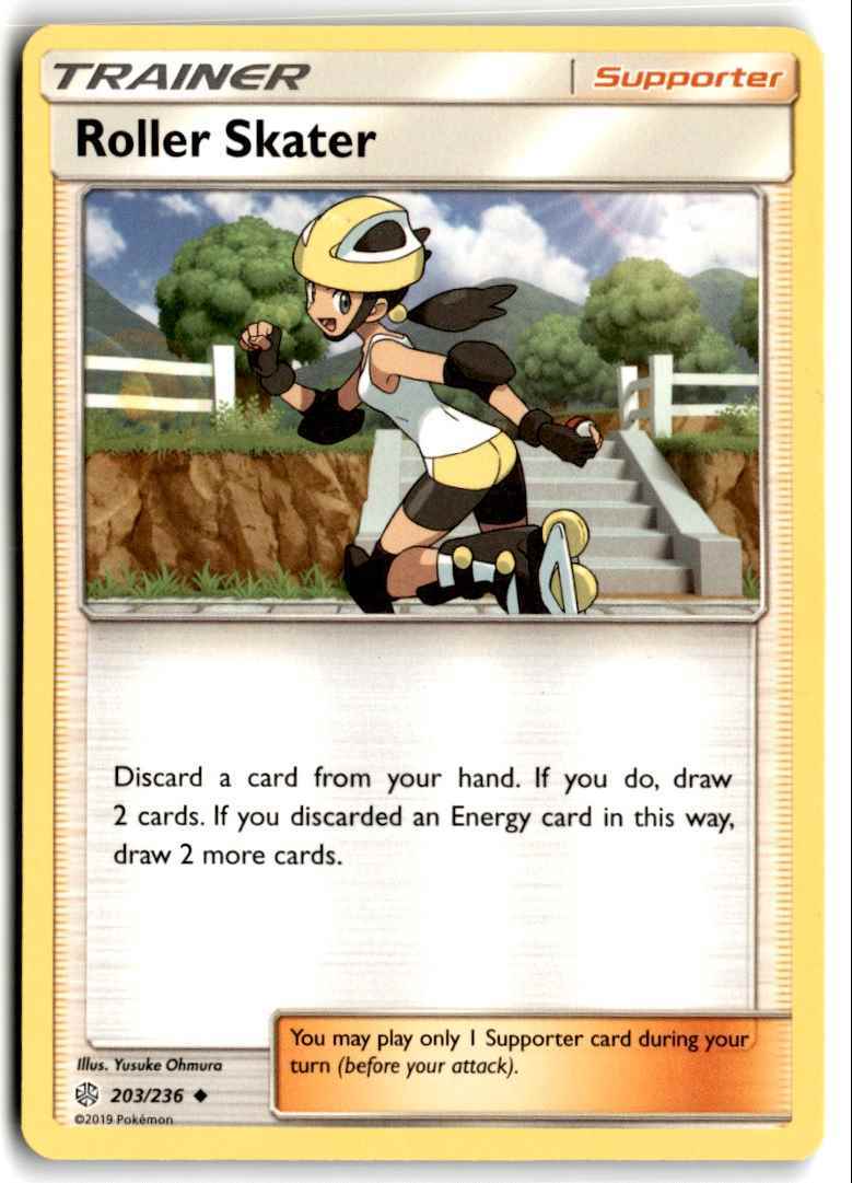 2019 Sun & Moon - Cosmic Eclipse Roller Skater a Null/Uncommon #203