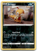 2021 Sword & Shield - Evolving Skies Scraggy Rev Holo Basic/Common #98