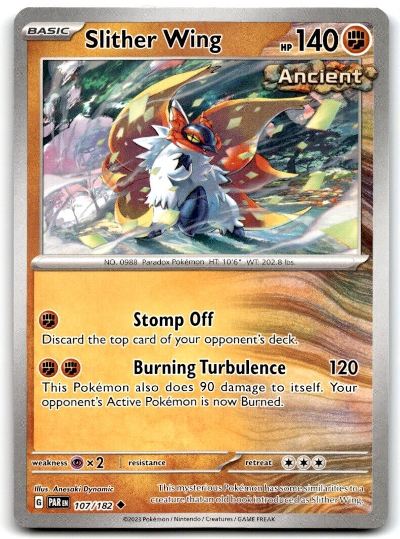 2023 Scarlet & Violet Series - Paradox Rift Slither Wing Basic #107