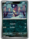 2023 Scarlet & Violet Series - Paradox Rift Purrloin Rev Holo Basic #114