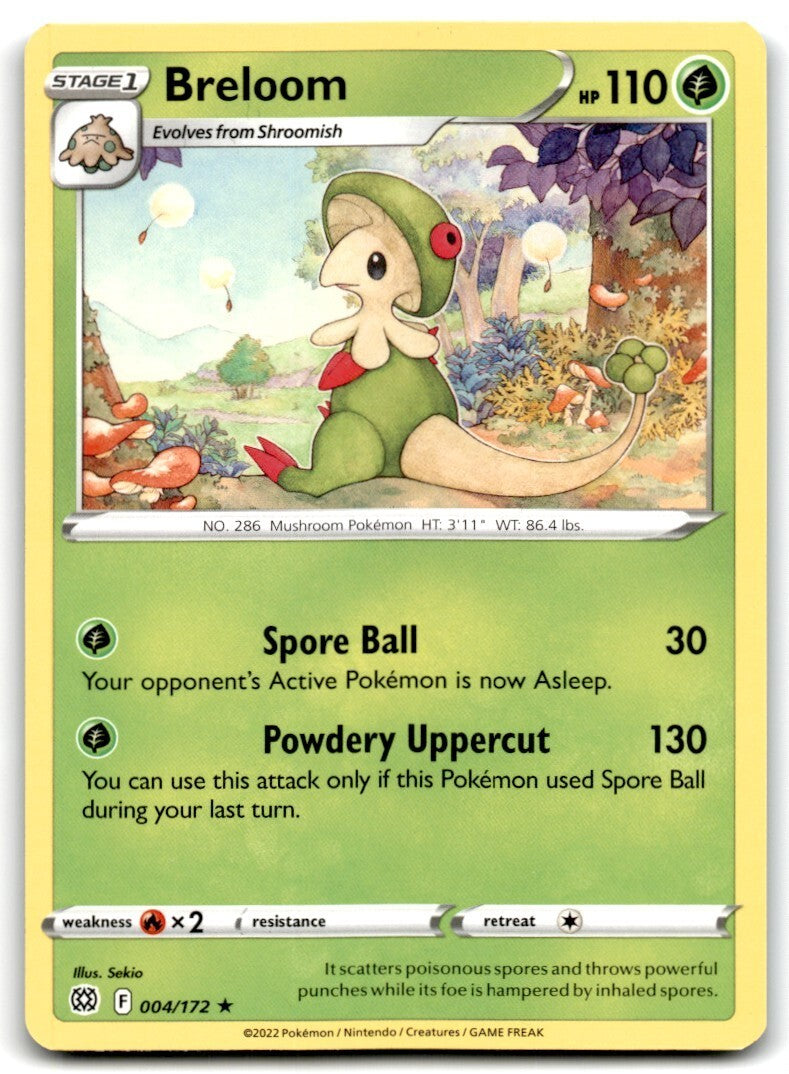 2022 Sword & Shield Brilliant Stars Breloom Stage 1 #4