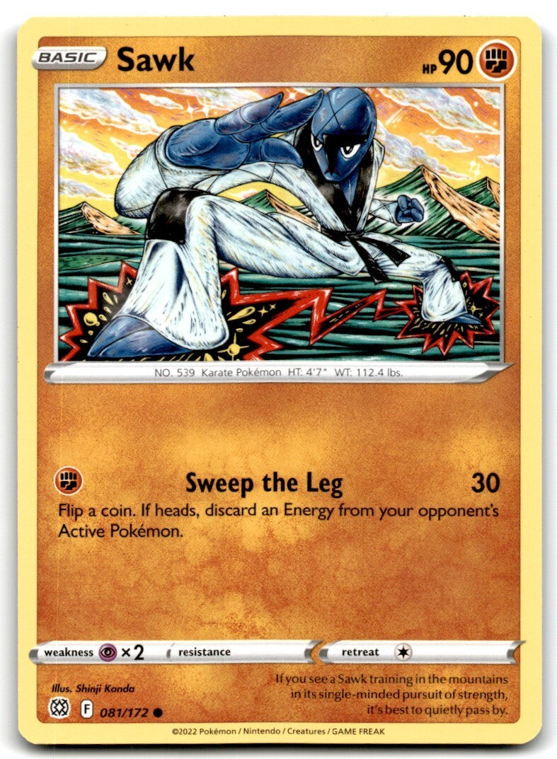 2022 Sword & Shield - Brilliant Stars Sawk / Basic #81