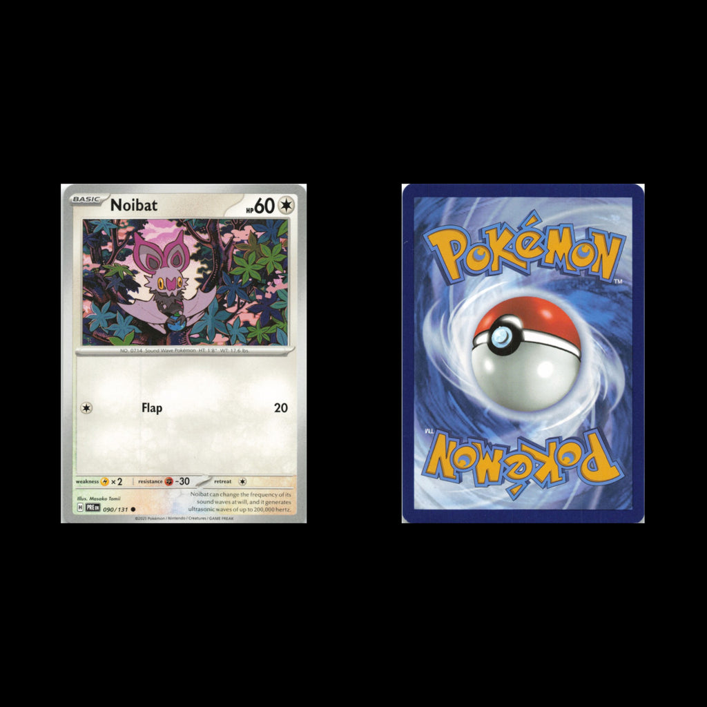 Noibat #90 2025 Scarlet - Violet Series - Prismatic Evolutions Common Pokemon NM