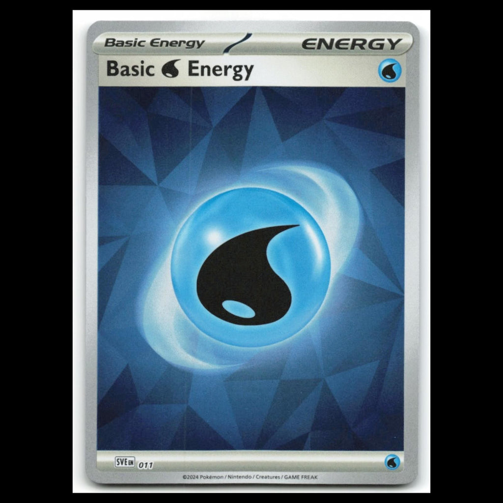 Basic Water Energy #11 2025 Scarlet - Violet Series - Prismatic Evolutions Card