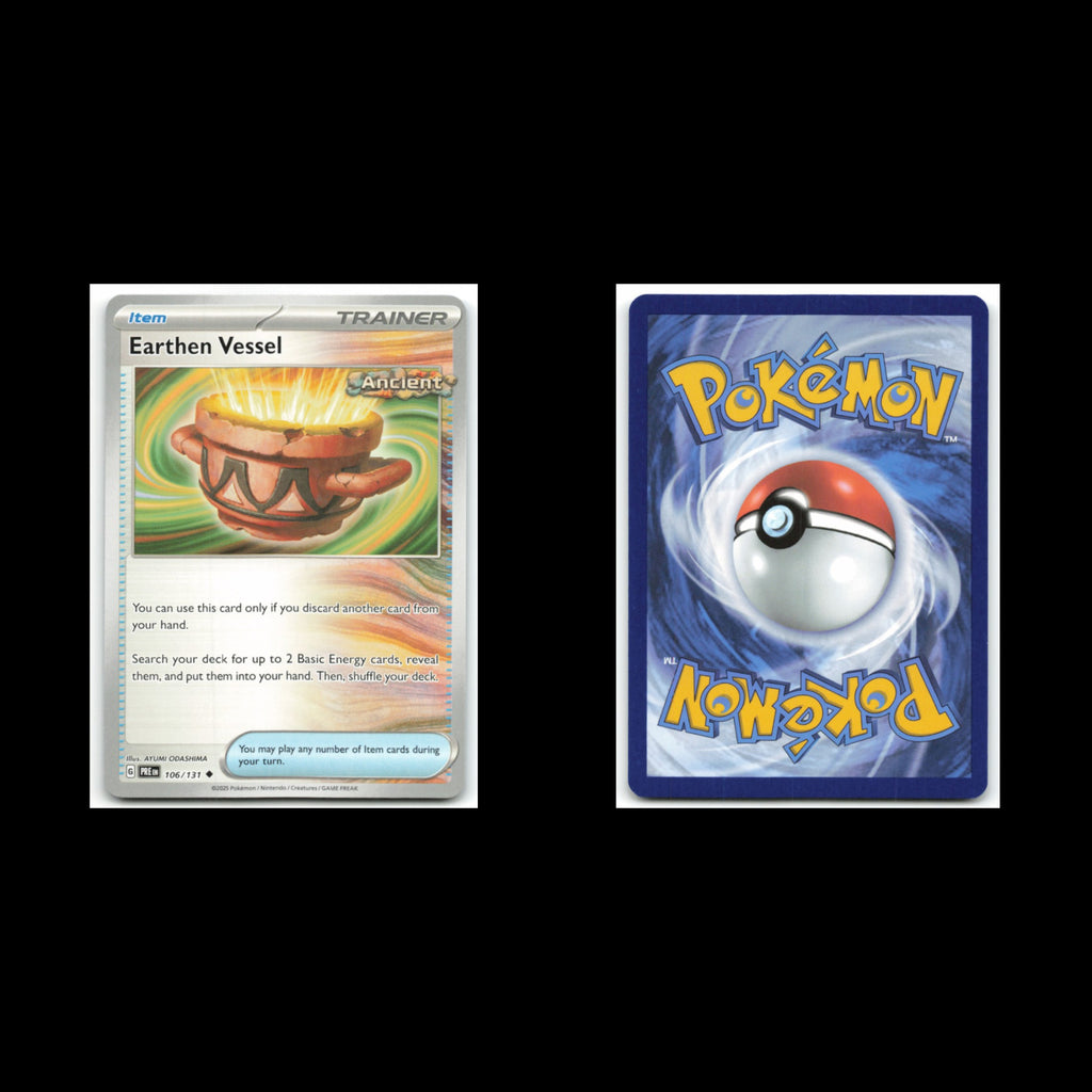 Earthen Vessel #106 2025 Scarlet - Violet Series - Prismatic Evolutions Uncommon