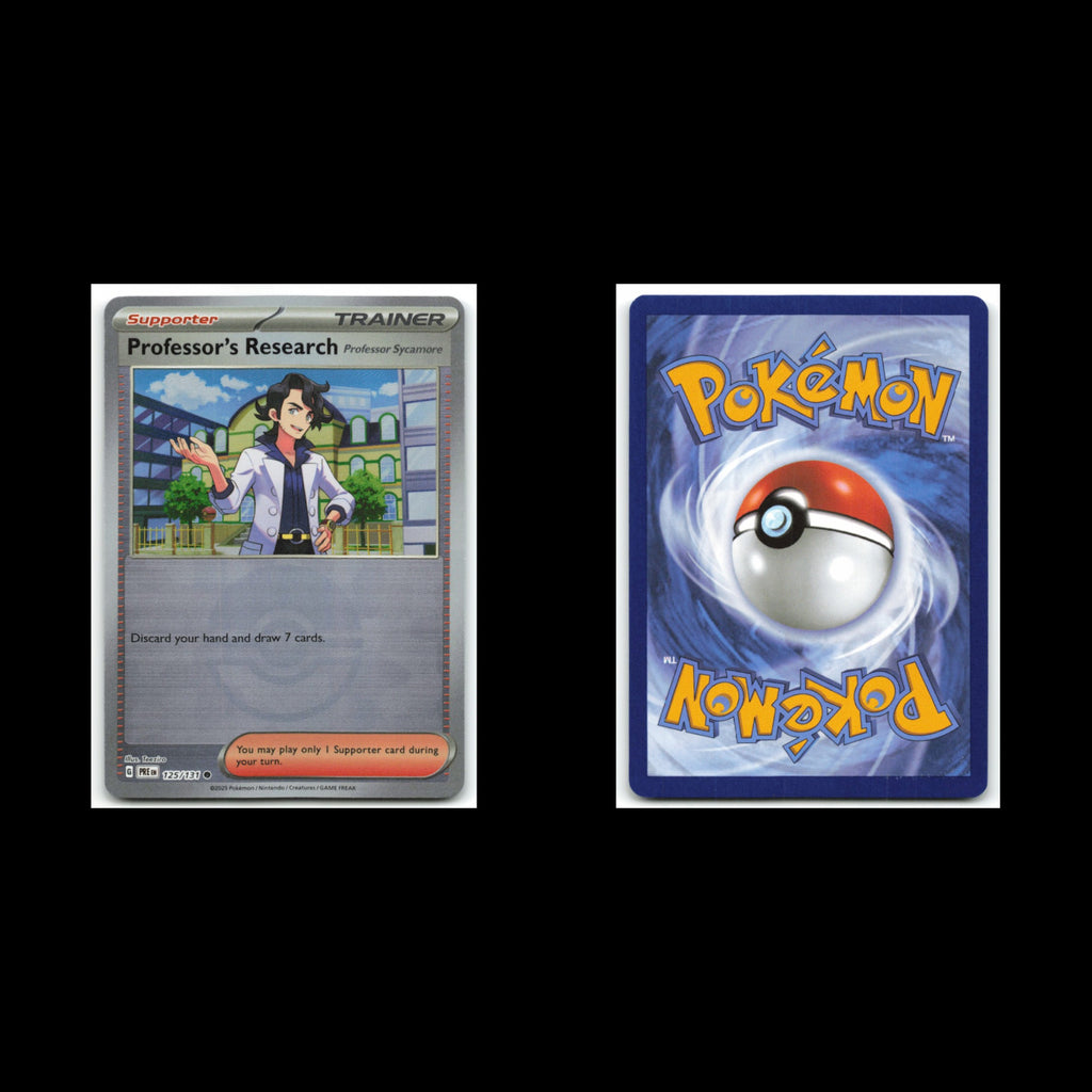 Professors Research [Professor Sycamore] #125 2025 Common Pokemon Card NM