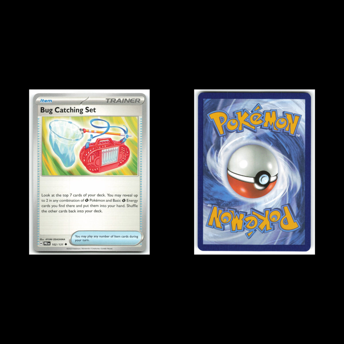Bug Catching Set #102 2025 Scarlet - Violet Series - Prismatic Evolutions Card