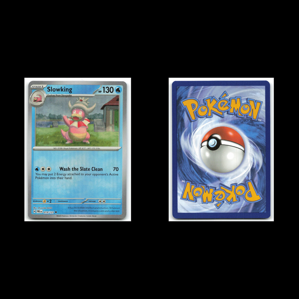 Slowking #19 2025 Scarlet - Violet Series - Prismatic Evolutions Uncommon Card