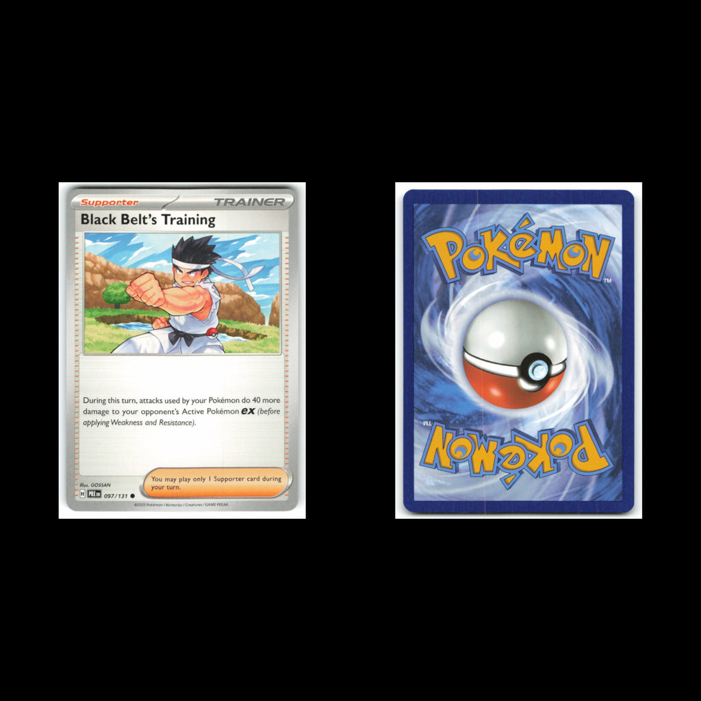 Black Belts Training #97 2025 Scarlet - Violet Series - Prismatic Evolutions NM