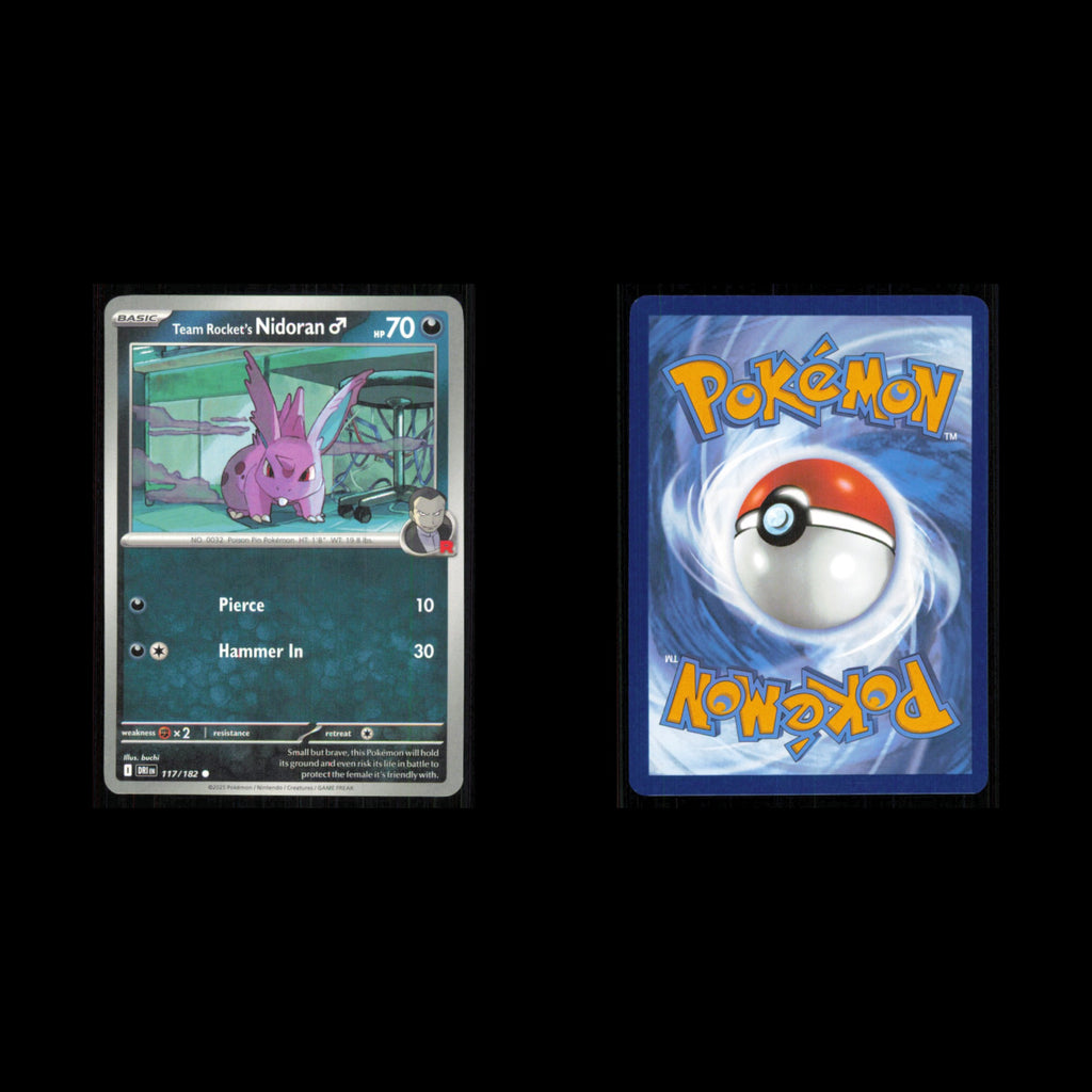 Team Rockets Nidoran #117 2025 Scarlet - Violet Series - Destined Rivals Common