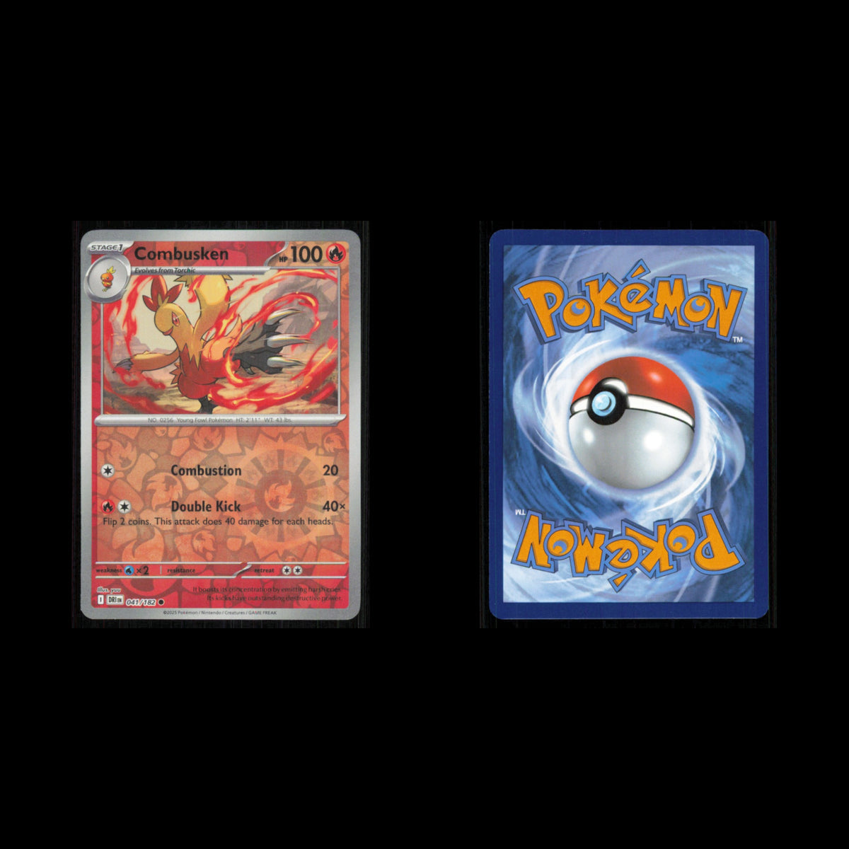 Combusken #41 2025 Scarlet - Violet Series - Destined Rivals Common Pokemon Card