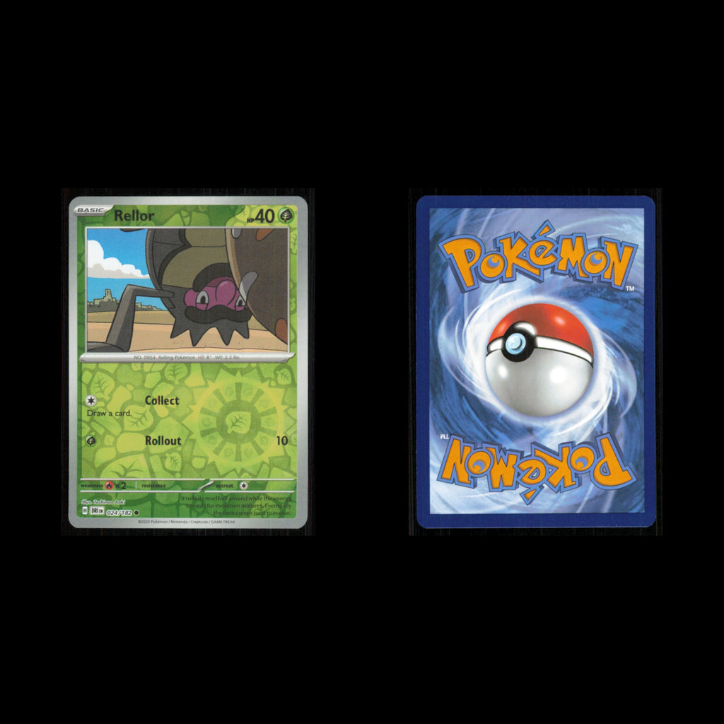 Rellor #24 2025 Scarlet - Violet Series - Destined Rivals Common Pokemon Card NM