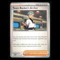 Team Rockets Archer #170 2025 Scarlet - Violet Series - Destined Rivals Uncommon