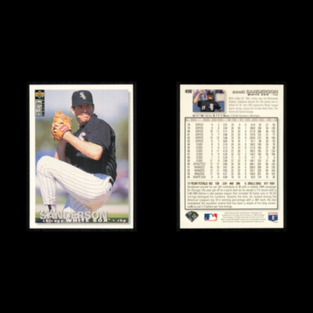 Scott Sanderson #498 1995 Upper Deck Collectors Choice Chicago White Sox Card NM