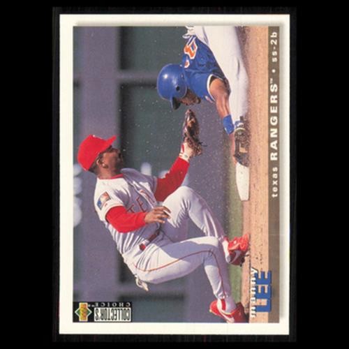 Manuel Lee #404 1995 Upper Deck Collectors Choice Texas Rangers Baseball Card NM
