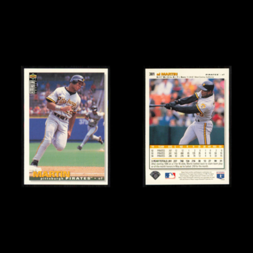 Al Martin #381 1995 Upper Deck Collectors Choice Pittsburgh Pirates Baseball MLB