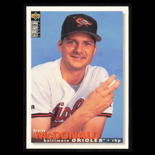 Ben McDonald #339 1995 Upper Deck Collectors Choice Baltimore Orioles Baseball