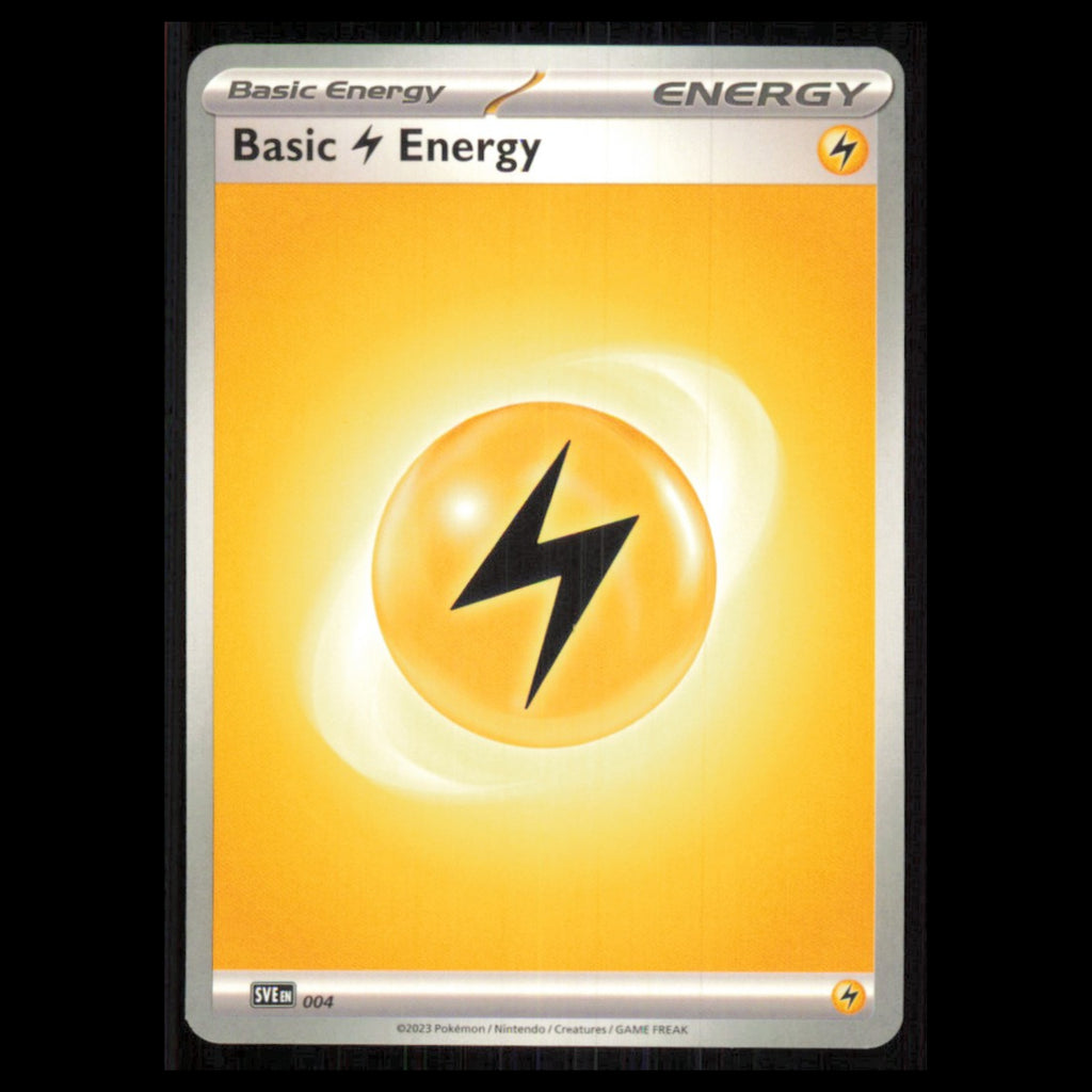 Basic Electric Energy #4 2024 Scarlet - Violet Series - Twilight Masquerade Card