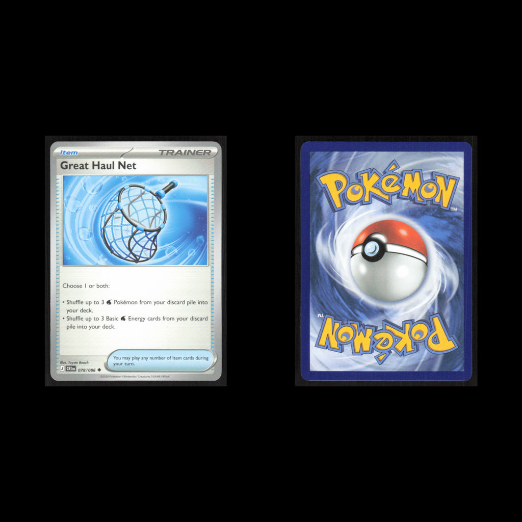 Great Haul Net #078/086 2026 Mega Evolutions Chaos Rising Pokemon Card NM