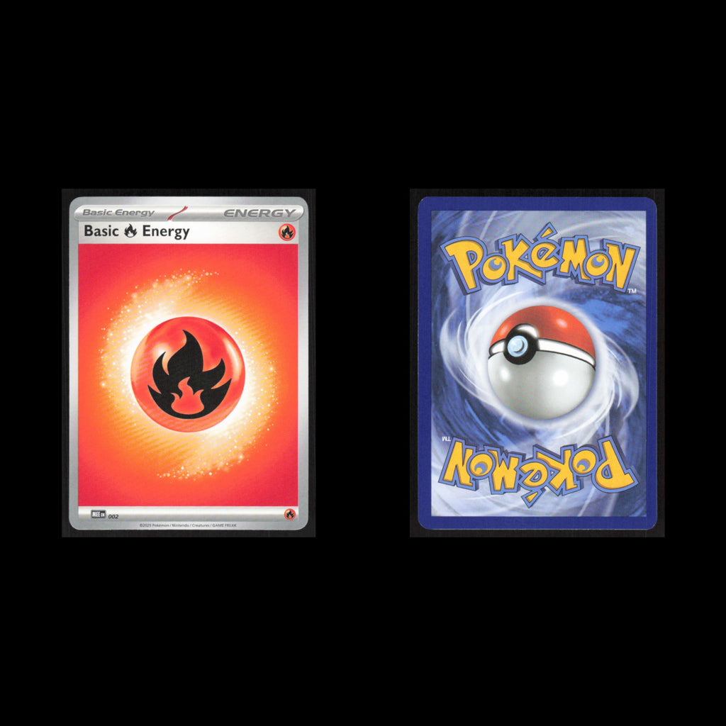 Basic Fire Energy #2 2026 Mega Evolutions Chaos Rising Pokemon Card NM