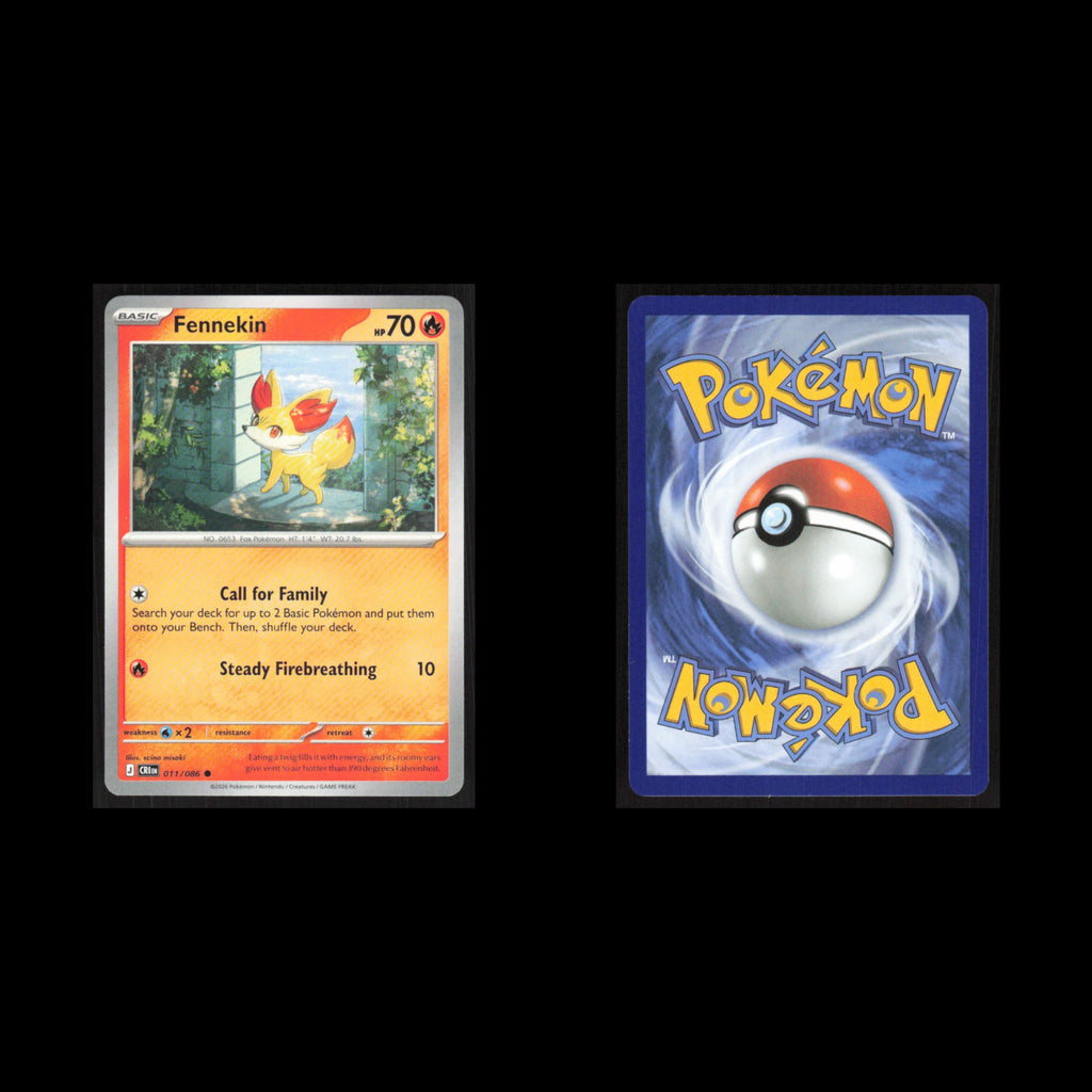 Fennekin #11 2026 Mega Evolutions Chaos Rising Pokemon Card NM