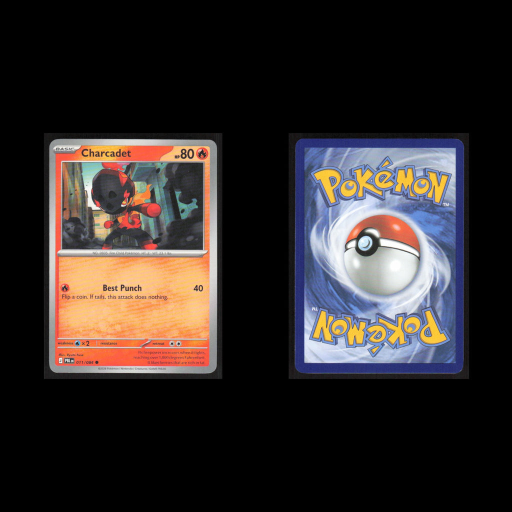 Charcadet #011/084 2026  Pokemon Mega Evolutions Pitch Black NM