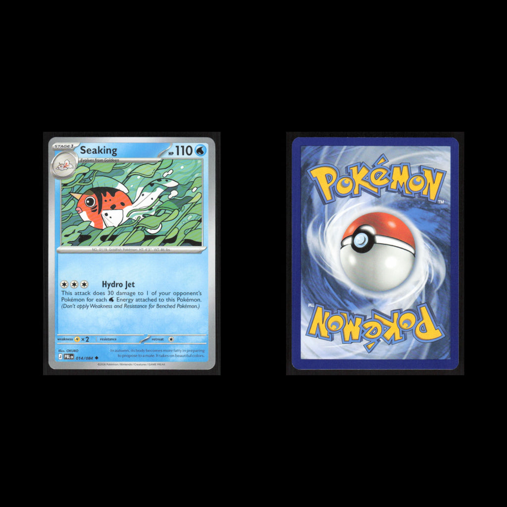 Seaking #014/084 2026 Pokemon Mega Evolutions Pitch Black  NM
