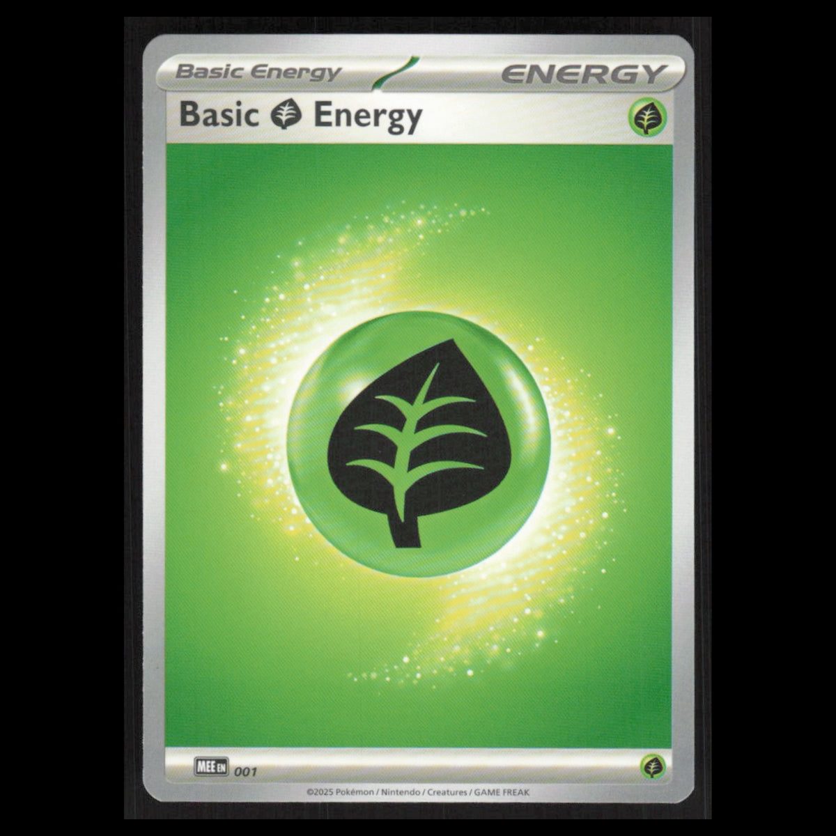 Basic Grass Energy #1 2026 Pokemon Mega Evolutions Pitch Black  NM