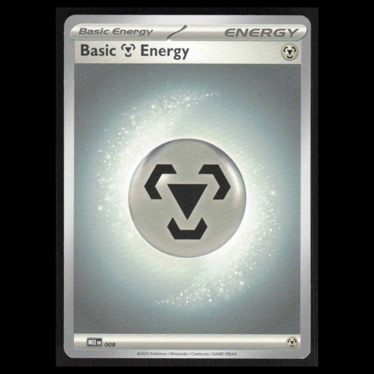 Basic Steel Energy #8 2026 Pokemon Mega Evolutions Pitch Black  NM