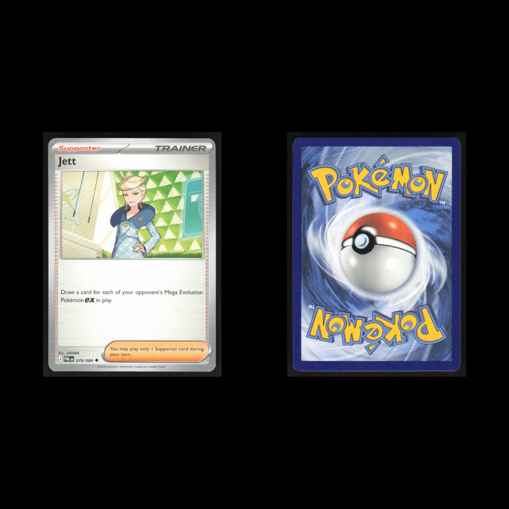 Jett #079/084 2026 Pokemon Mega Evolutions Pitch Black  NM