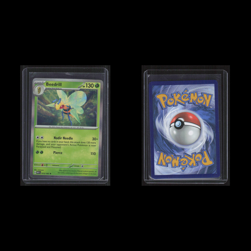Beedrill #015/165 2023 Pokemon Rare Pokemon Card NM