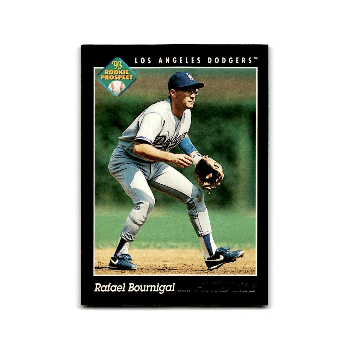 Rafael Bournigal Rookie 1993 Pinnacle #279 Los Angeles Dodgers Baseball Card NM