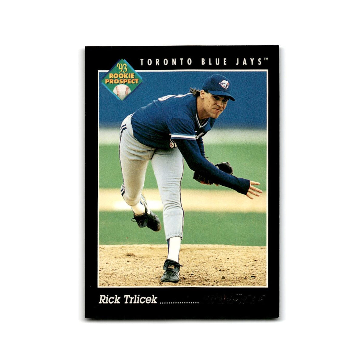 Rick Trlicek Rookie 1993 Pinnacle #284 Toronto Blue Jays Baseball Card NM