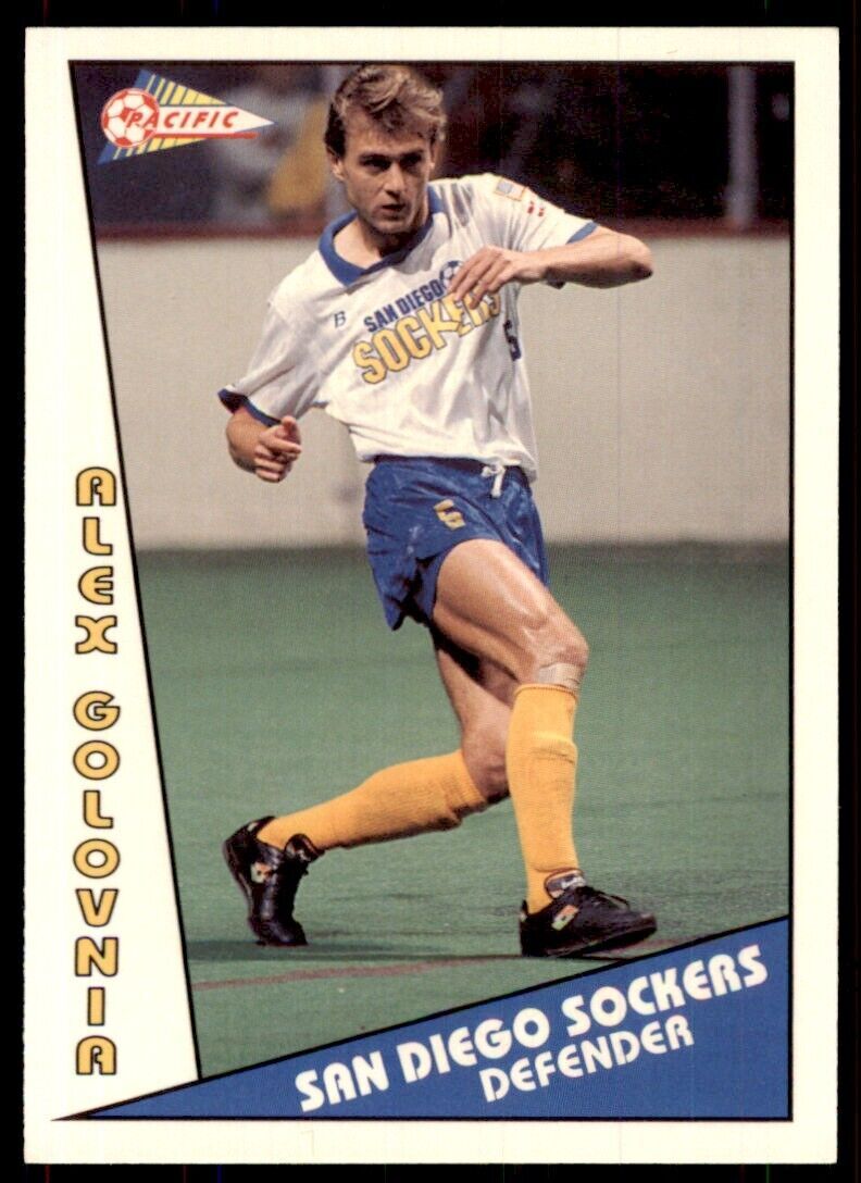 1992 Pacific MSL Alex Golovnia Rookie c San Diego Sockers #11