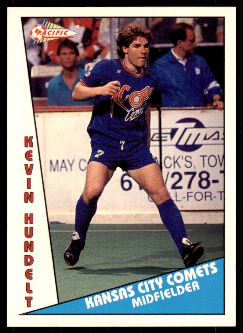 1992 Pacific MSL Kevin Hundelt a Kansas City Comets #97