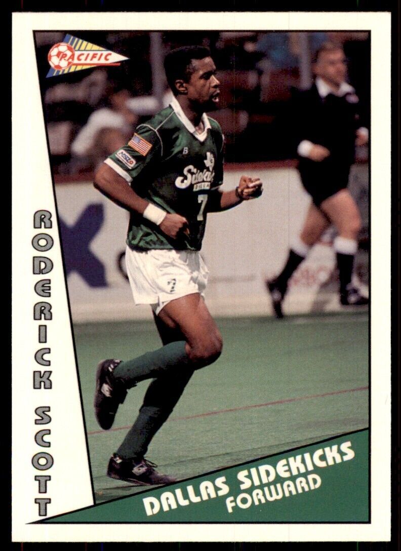 1992 Pacific MSL Roderick Scott b Dallas Sidekicks #93