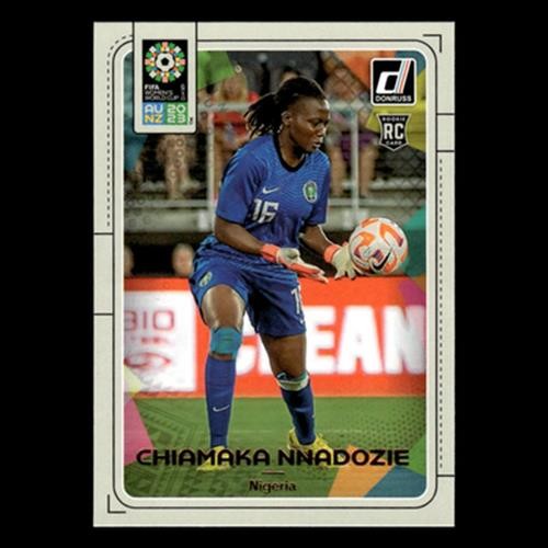 Chiamaka Nnadozie Rookie #123 2023 Donruss FIFA Womens World Cup Nigeria Soccer