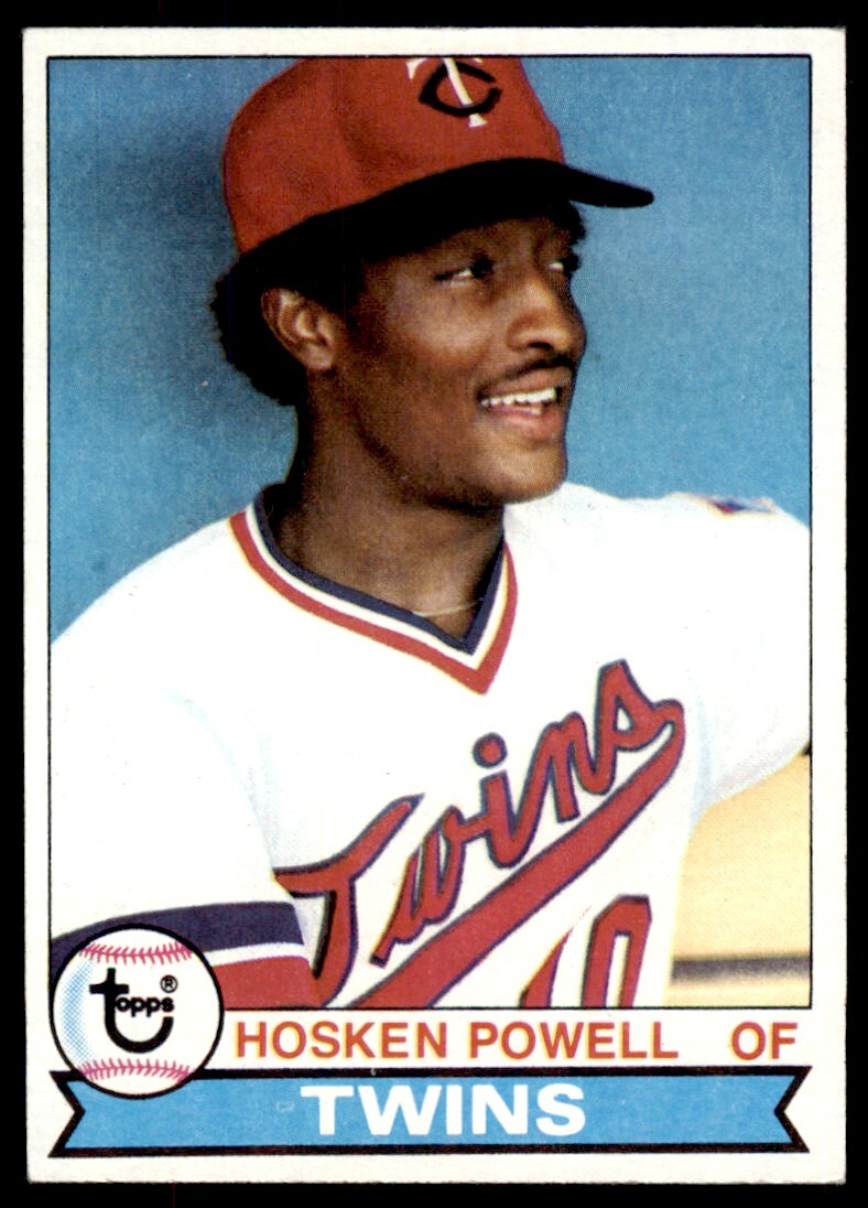 1979 TOPPS HOSKEN POWELL ROOKIE MINNESOTA TWINS #656