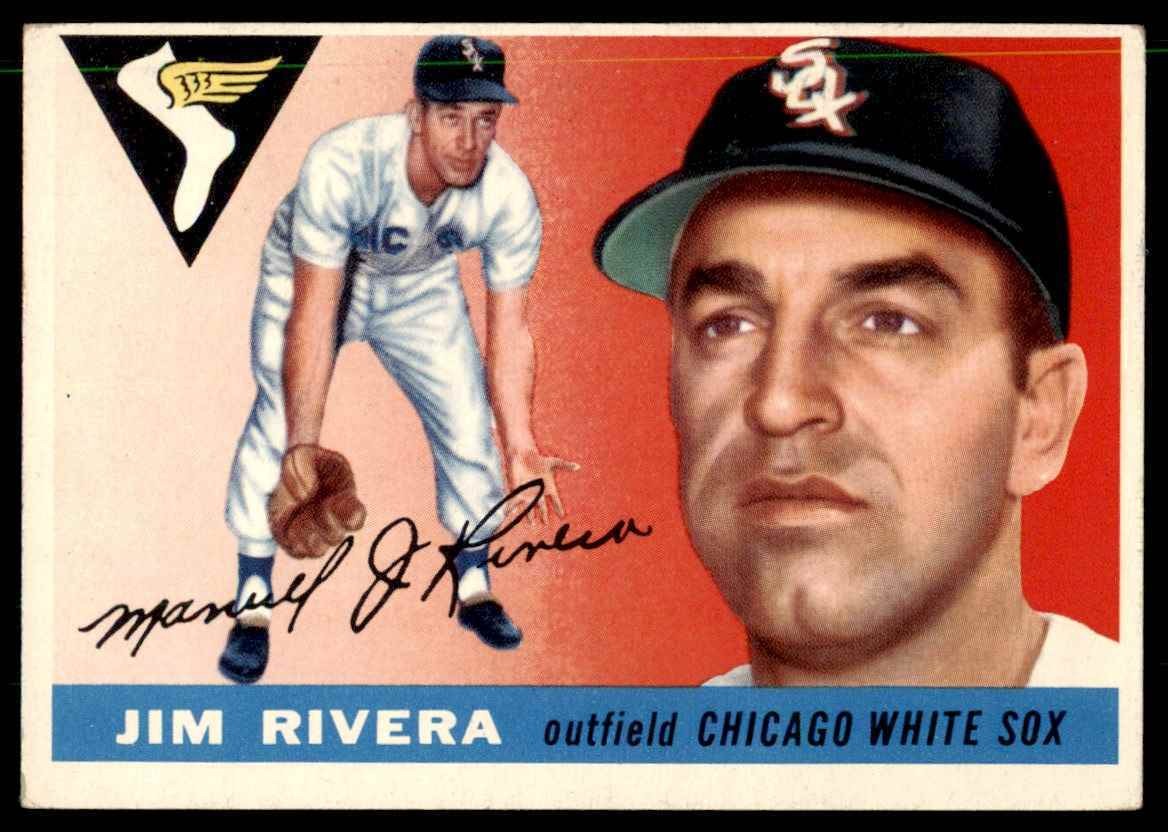 1955 Topps Manuel Rivera Chicago White Sox #58